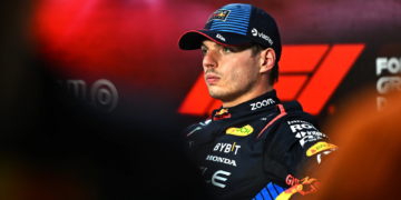 Max Verstappen was demoted to fourth in the Brazil F1 Sprint
