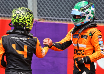 McLaren team orders granted Lando Norris victory in the Brazil Sprint