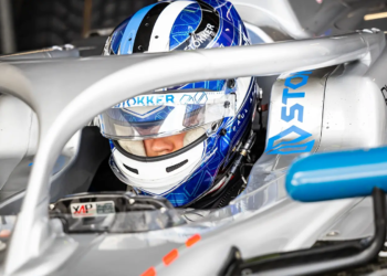 Fourth in the F2 championship, Paul Aron, will start Sunday's Feature Race from pole position in Qatar