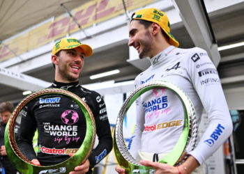 Pierre Gasly and Alpine team-mate Esteban Ocon grew up karting together