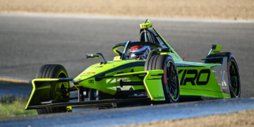 David Beckmann fastest early on day three of Formula E Jarama test