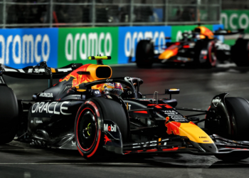 Sergio Perez blamed a 'fundamental issue' with his Red Bull car after his Q1 exit in Las Vegas