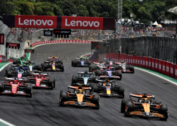 Ferrari, Sao Paulo GP race start