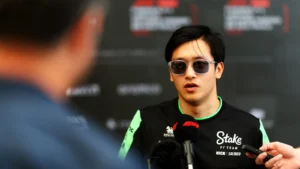 Zhou Guanyu is grateful for his time at Sauber