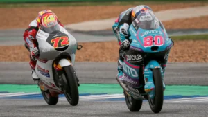 David Alonso wins a close fought Malaysian Moto3 race
