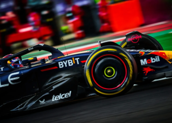 Sergio Perez is still running Red Bull's old floor design in Brazil