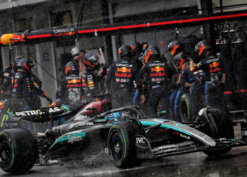 George Russell rued a Mercedes call to pit during the Brazil GP