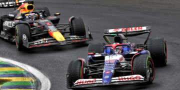 Liam Lawson is being linked with a move to partner Max Verstappen at Red Bull