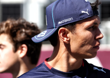 Alex Albon has denied Franco Colapinto's presence has impacted him