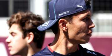 Alex Albon has denied Franco Colapinto's presence has impacted him