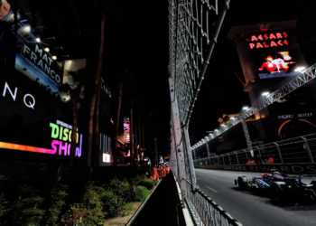 RB struggled once more in FP3 in Las Vegas