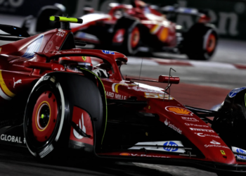 Ferrari drivers deny lingering tensions over Las Vegas F1 clash