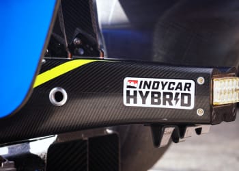 IndyCar's hybrid system was used for the final nine races of the 2024 season. Photo: Kevin Dejewski