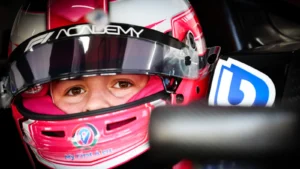 Abbi Pulling set the fastest lap time in the F1 Academy Qualifying session ahead of the Haas-backed racing driver Chloe Chambers