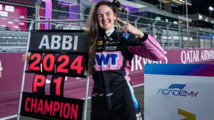 Abbi Pulling said mindset was key to winning the F1 Academy title
