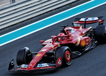 Charles Leclerc was quickest in the Abu Dhabi post-season test for Ferrari