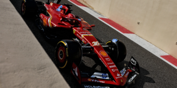 Charles Leclerc went fastest in FP1 at Abu Dhabi for Ferrari