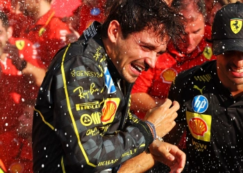 Charles Leclerc winning for Ferrari at Monza was one of Motorsport Week's moments of the year