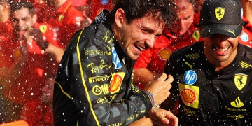 Charles Leclerc winning for Ferrari at Monza was one of Motorsport Week's moments of the year