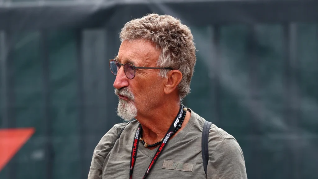 Eddie Jordan urges listeners on his podcast to 'go and get tested' if they have a cause for concern