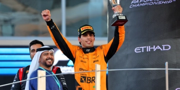 The Sauber F1-bound racing driver took the F2 championship after Isack Hadjar stalled at the race start