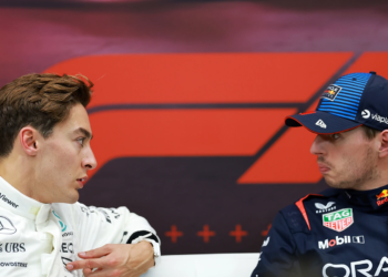 A row between George Russell and Max Verstappen escalated late in the 2024 season