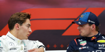 A row between George Russell and Max Verstappen escalated late in the 2024 season