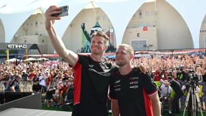 Kevin Magnussen and Nico Hulkenberg signed off on a successful Haas partnership in Abu Dhabi