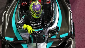 Lewis Hamilton had a turbulent year with the Mercedes W15