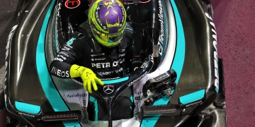 Lewis Hamilton had a turbulent year with the Mercedes W15