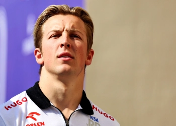 Liam Lawson has been confirmed as Sergio Perez's replacement at Red Bull