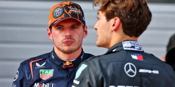 Did the conflict between Max Verstappen and George Russell get out of hand?