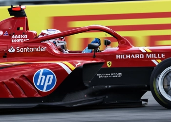 Ferrari driver Maya Weug took her maiden F1 Academy win in the season finale at the Yas Marina Circuit