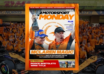 Don't miss out on the latest issue of Motorsport Monday