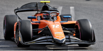 Oliver Goethe says he is 'truly delighted' to continue racing for MP Motorsport in the 2025 F2 season