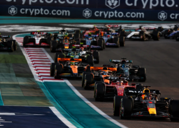 Abu Dhabi GP 2023 race start