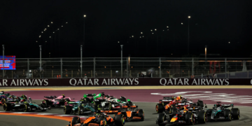Qatar GP race start