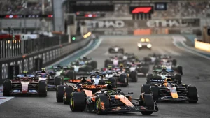 Abu Dhabi GP race start