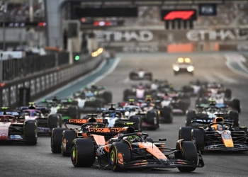 Abu Dhabi GP race start