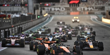 Abu Dhabi GP race start