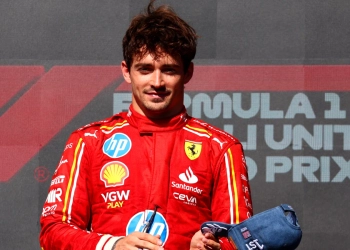 Charles Leclerc was pleased with his 2024 season with Ferrari