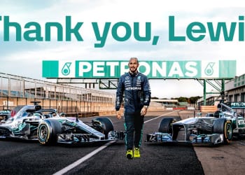 Video: Petronas reunites Lewis Hamilton with his iconic F1 cars