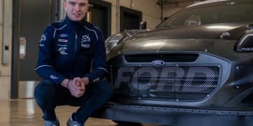 Josh McErlean handed the keys to a Ford Puma Rally1