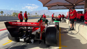 PREMA's first on track running was largely successful. Photo: PREMA