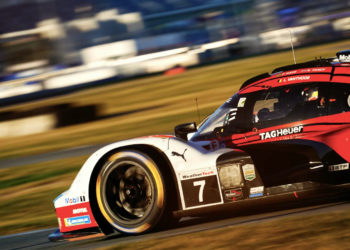 Nick Tandy showcased eagerness and form against his fellow Porsche Penske GTP team-mate