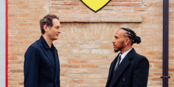 Lewis Hamilton and Ferrari Chairman John Elkann instigated the former's 2025 move