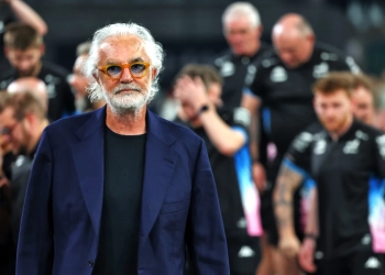 Flavio Briatore posted a video to his Instagram story appearing to show plans for a potential 2025 Alpine F1 livery design