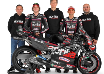Aprilia showcases 2025 MotoGP livery