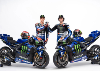 Yamaha and Pramac display 2025 MotoGP liveries