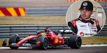 Esteban Ocon was in Maranello to see Lewis Hamilton's debut with Ferrari